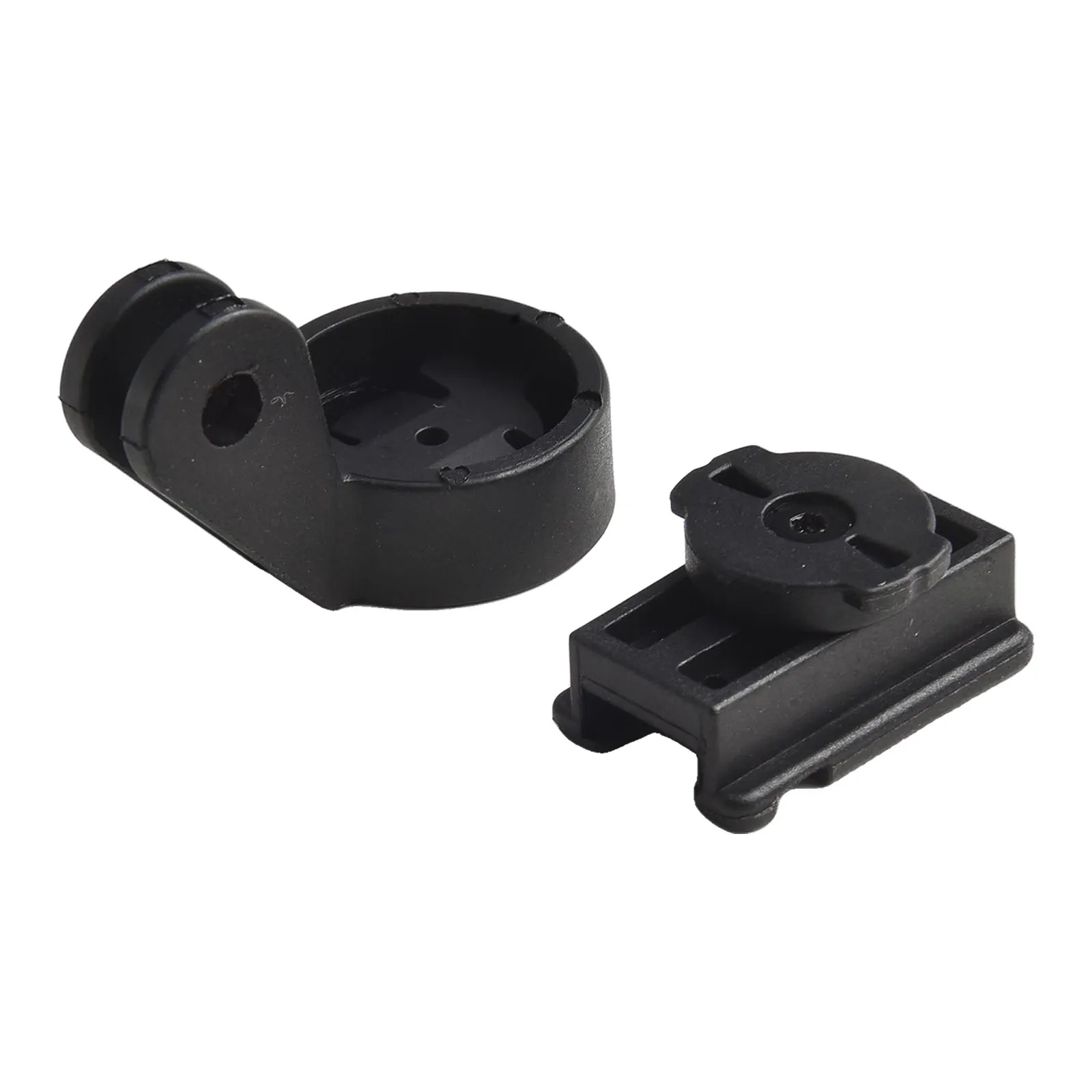 Easy Installation Bike Light Mount Plastic Material Stable Connection 1 Piece Included A Type Light Mount Front Light Mount