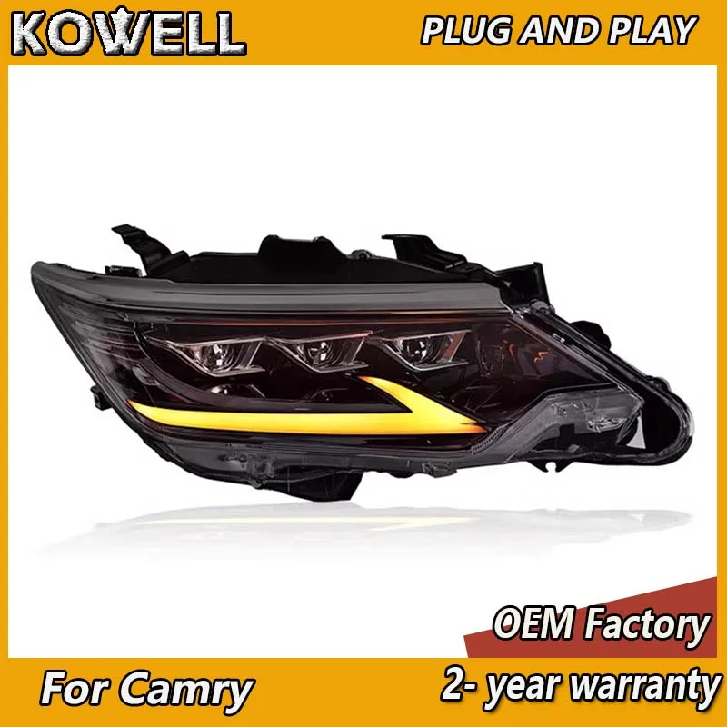 

Car Styling for Toyota Camry V55 Headlight 2015-2017 Camry Head Light Assembly DRL Turn Signal Low High Beam Projector Lens