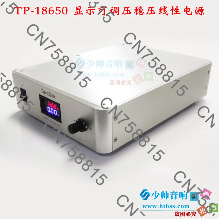 18650 مصدر طاقة خطي منخفض الضوضاء، واجهة رقمية 20400 مللي أمبير، بطارية ذات سعة كبيرة، جهد USB قابل للتعديل