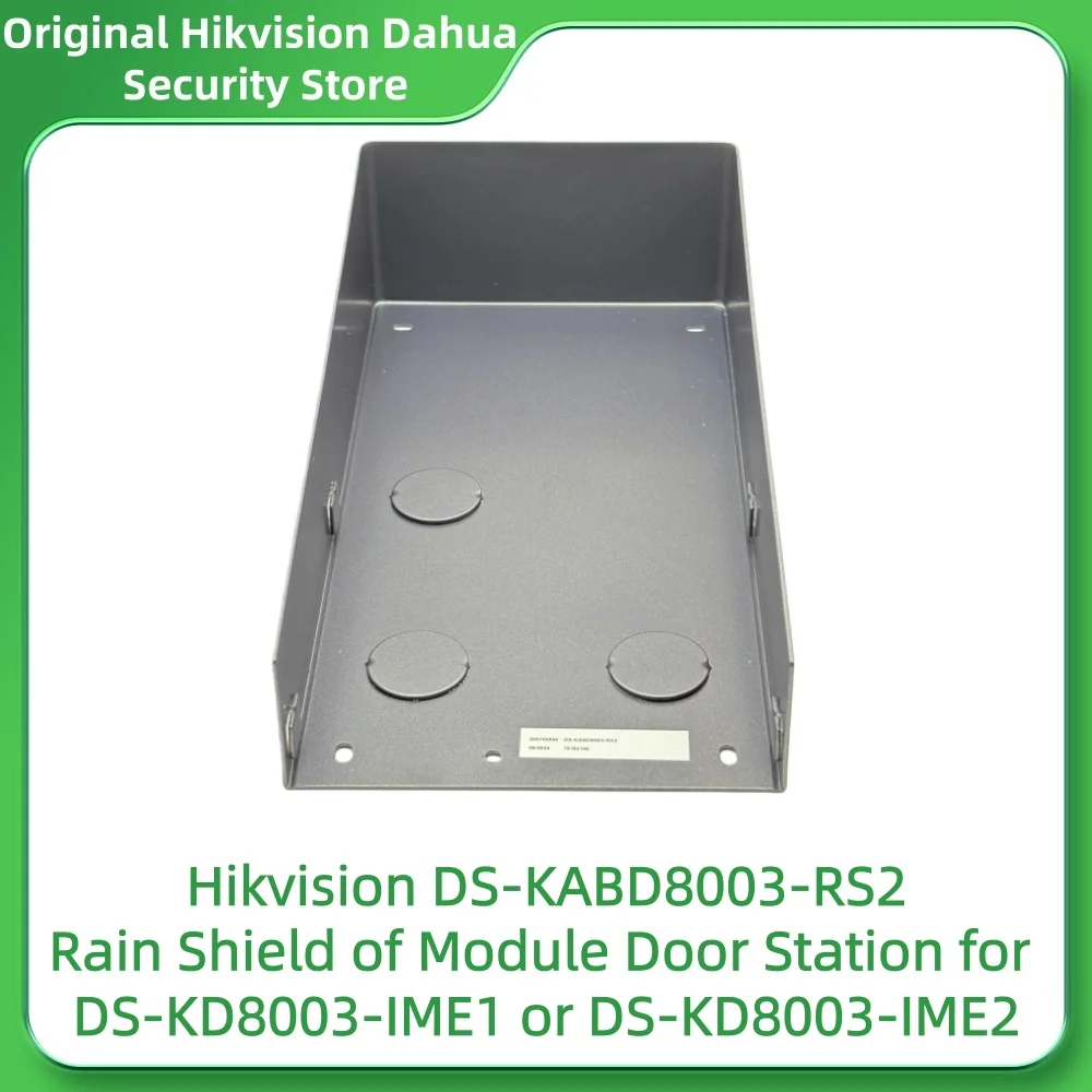 Hikvision DS-KABD8003-RS2 SECC Regenscherm van module Deurstation DS-KD8003-IME1 DS-KD8003-IME2 Beschermschild voor 2 modules