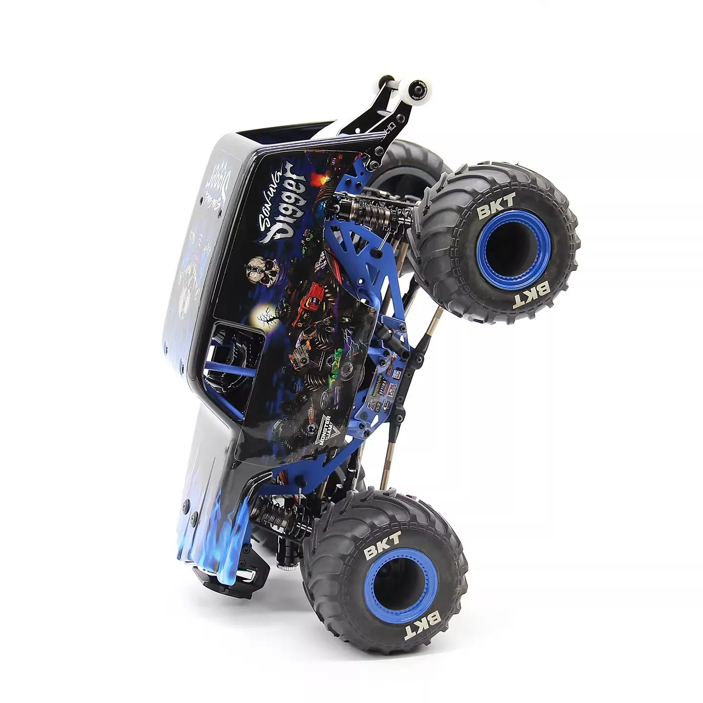 ชุดกันชนหน้าอะลูมิเนียม HR Losi 1:18 Mini LMT 4x4