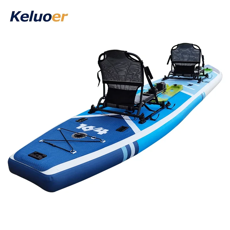 Heavy Duty Inflatable SUP Pedal Board Drive System For 2 Persons Newly in The World