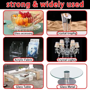 Super starker UV Ultraviolet Klebstoff Lichtkleber laut Fix Cura, starker Bindungsglas -Acrylmetall -Kunststoffstoff, schnelles Dichtmittel 10 Hauptverkäufe UV -Zelle UV - №5