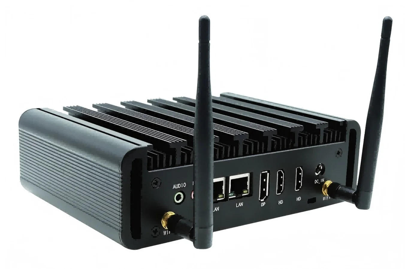 Fanless Office Mini PC Core i3 8145U i5 8265U Dual Lan Triple Display Win10 Business Barebone Desktop Mini Computer 2xRS232 COM