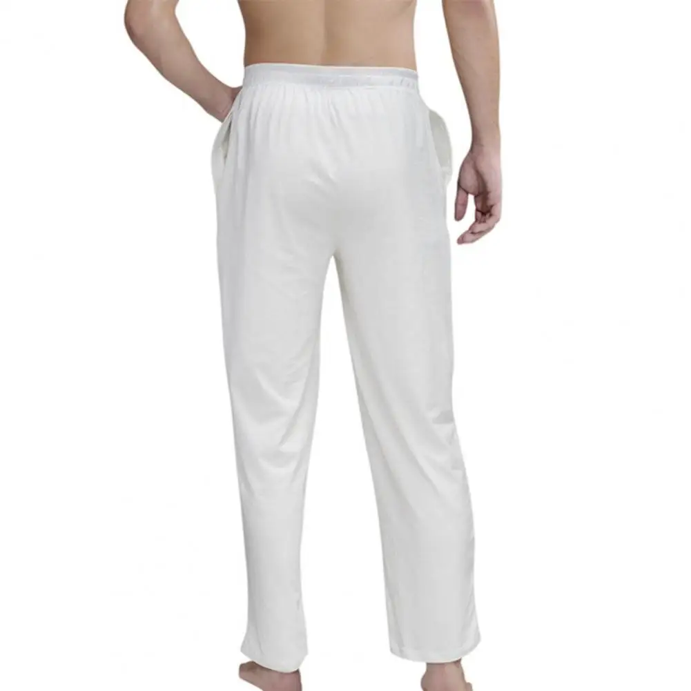Mens Loose Casual Pants Men's Loose Sweatpants Straight Leg Joggers Drawstring Waist Athletic Trousers for Gym Casual for Home