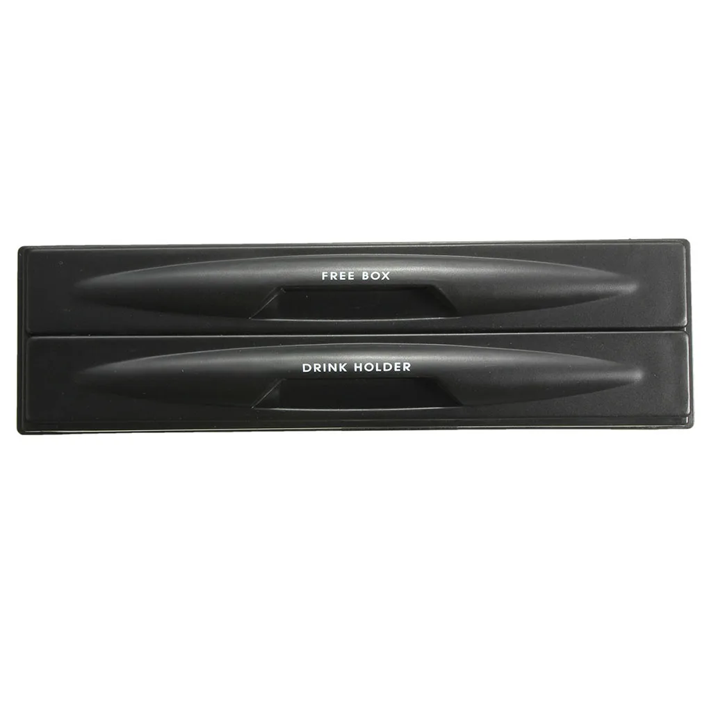 

Din Stereo Radio Pocket Storage Box with Locking Fasteners Remote Controller
