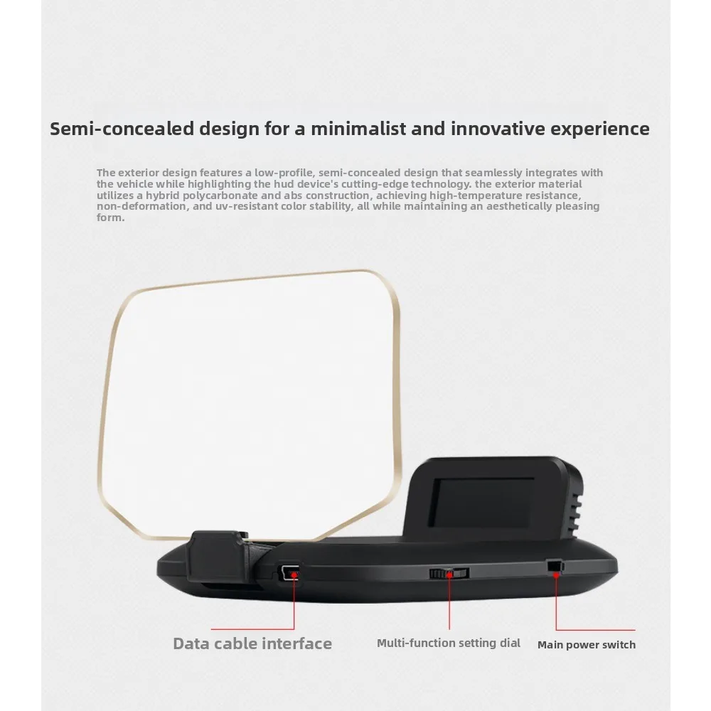 Car Head-up Display HUD Speedometer Gear Turn Signal Indicator for Tesla Model 3 view 6