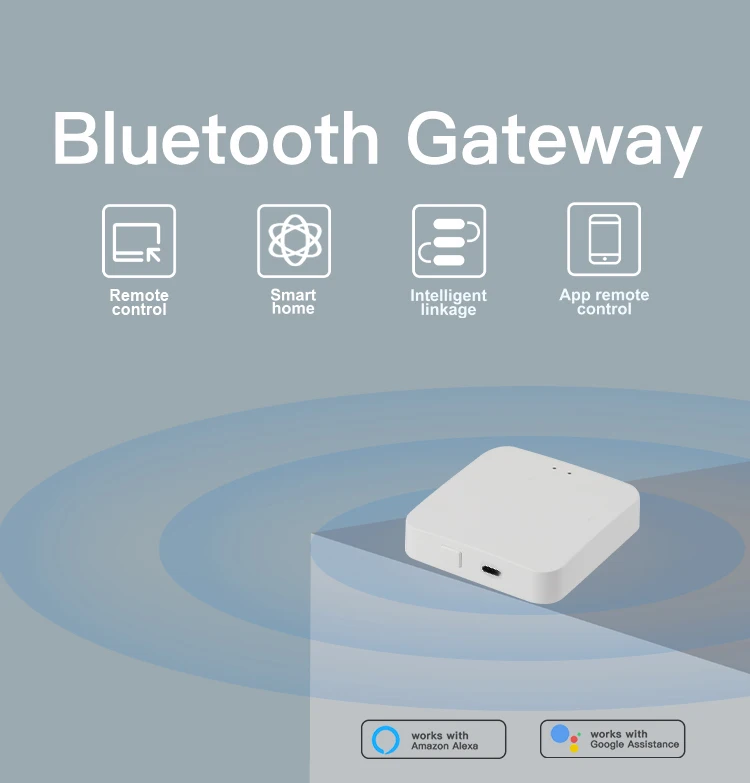 Kompatibel mit Tuya Smart Bluetooth Gateway Hub Smart Home Life Bridge Bluetooth-Fernbedienung Alexa Google – Detail 1