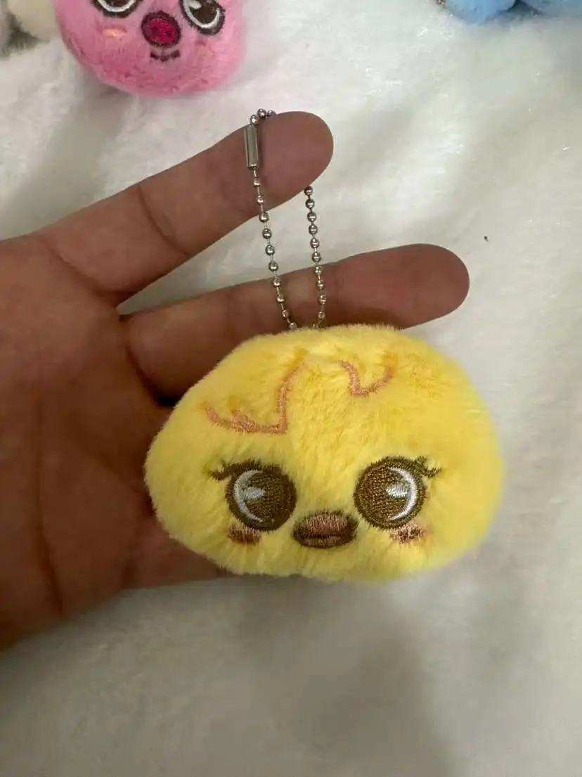 سلسلة مفاتيح SKzoo الجديدة من القطيفة Kpop قلادة على شكل حيوانات كرتونية من القطيفة لعبة صغيرة لطيفة يمكنك صنعها بنفسك هدية العيد