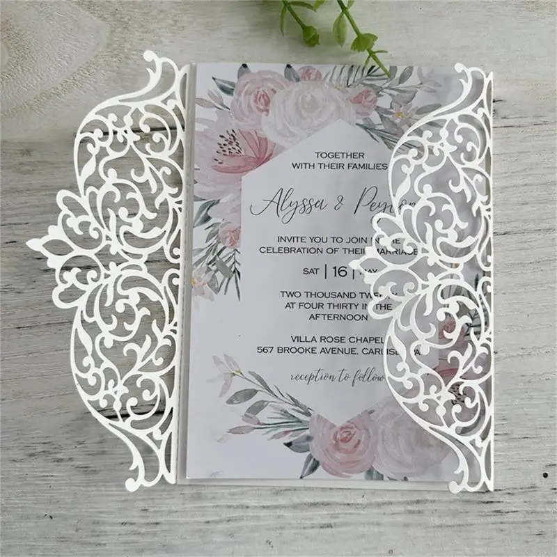 Matrices découpe en acier carbone, gaufrage Floral, découpées, pour artisanat d'art Scrapbooking