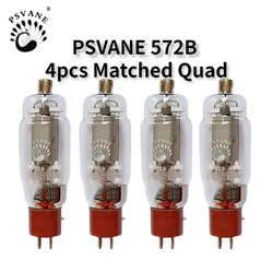 PSVANE 572B Vacuum Tube Replaces 572B HIFI Audio Valve Electronic Tube Amplifier Kit DIY Factory Test and Match Quad