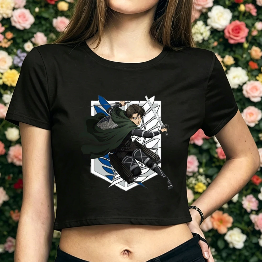 camiseta-attack-on-titan-crop-top-para-meninas-estilo-cutecore-harajuku-promocao-vintage-festa-fofa-grunge-vintage-engracada
