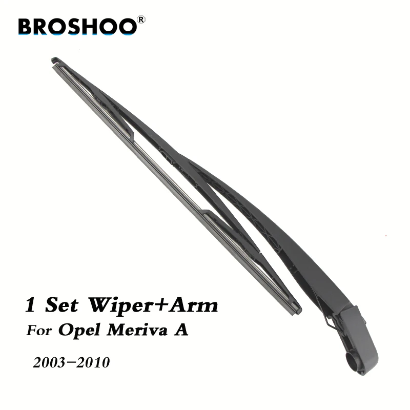 BROSHOO Car Rear Wiper Blades Back Windscreen Wiper Arm For Opel Meriva A Hatchback (2003-2010) 410mm,Windshield Auto Styling