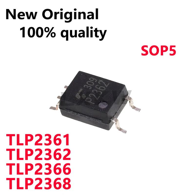 10/قطعة جديد الأصلي TLP2362 P2362 TLP2361 P2361 TLP2366 P2366 TLP2368 P2368 SOP5 Optocoupler رقاقة في المخزون