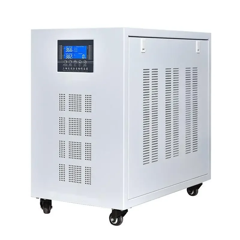 Three Phase 380v Digital Display Voltage Regulator 20kva Laser Machine Tool Dedicated Regulator Stabilizers