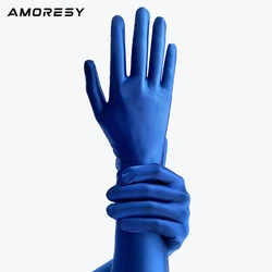 AMORESY Alecto series glossy sunscreen colorful ball ice smooth silk five finger long sleeved gloves