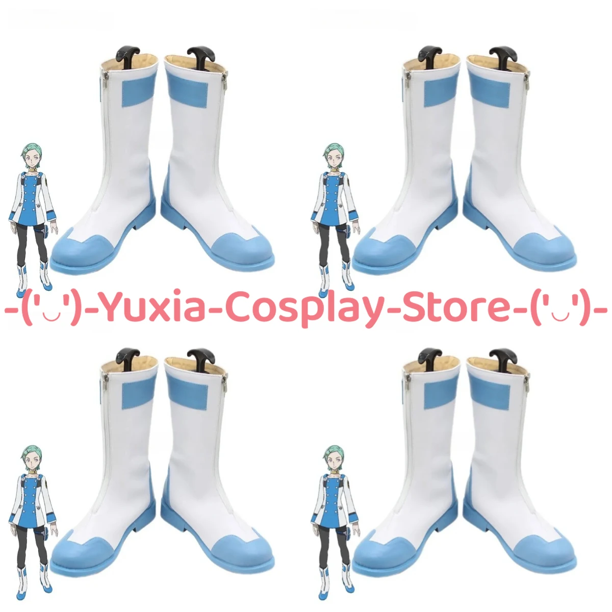 

Юксиакосплей! Eureka Seven Eureka Обувь для косплея Аниме Игровой персонаж Опора Сапоги из искусственной кожи Хэллоуин Карнавальный костюм для вечеринки