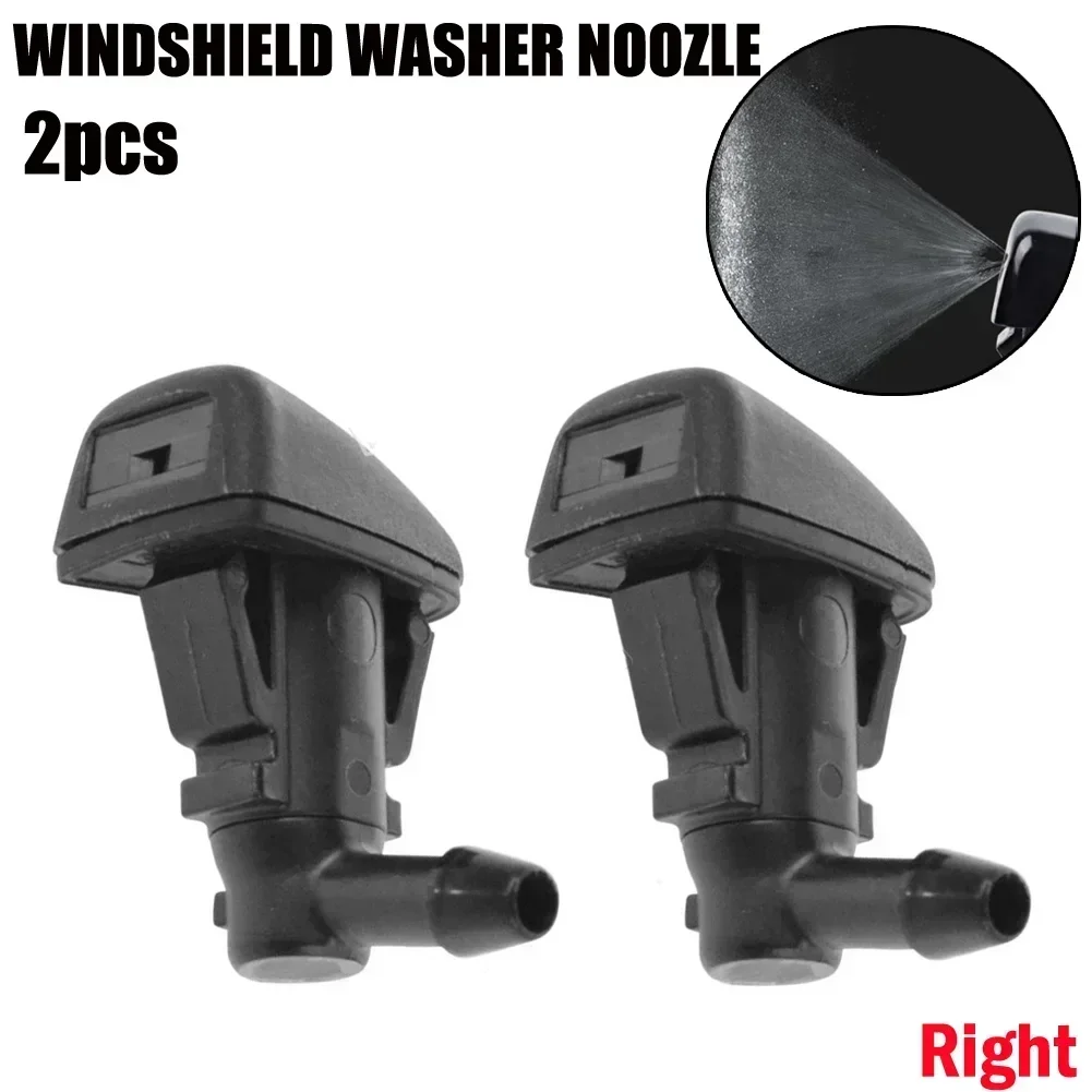 2pcs Right+left Windshield Washer Nozzle For Chevrolet Cruze  2014-2015 Front Windshield Water Nozzle Fan Spray 95226510