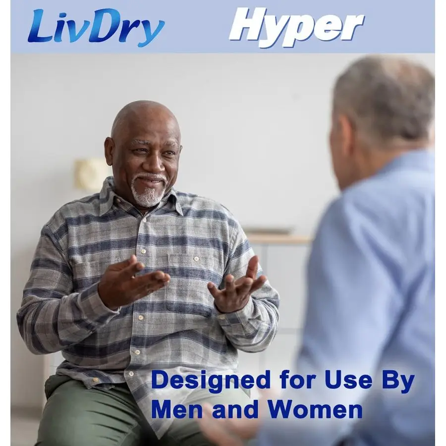 High Absorbency Pad Insert for Incontinence Briefs and Adult Diapers, Women and Men, Hyper 1200 120 Count