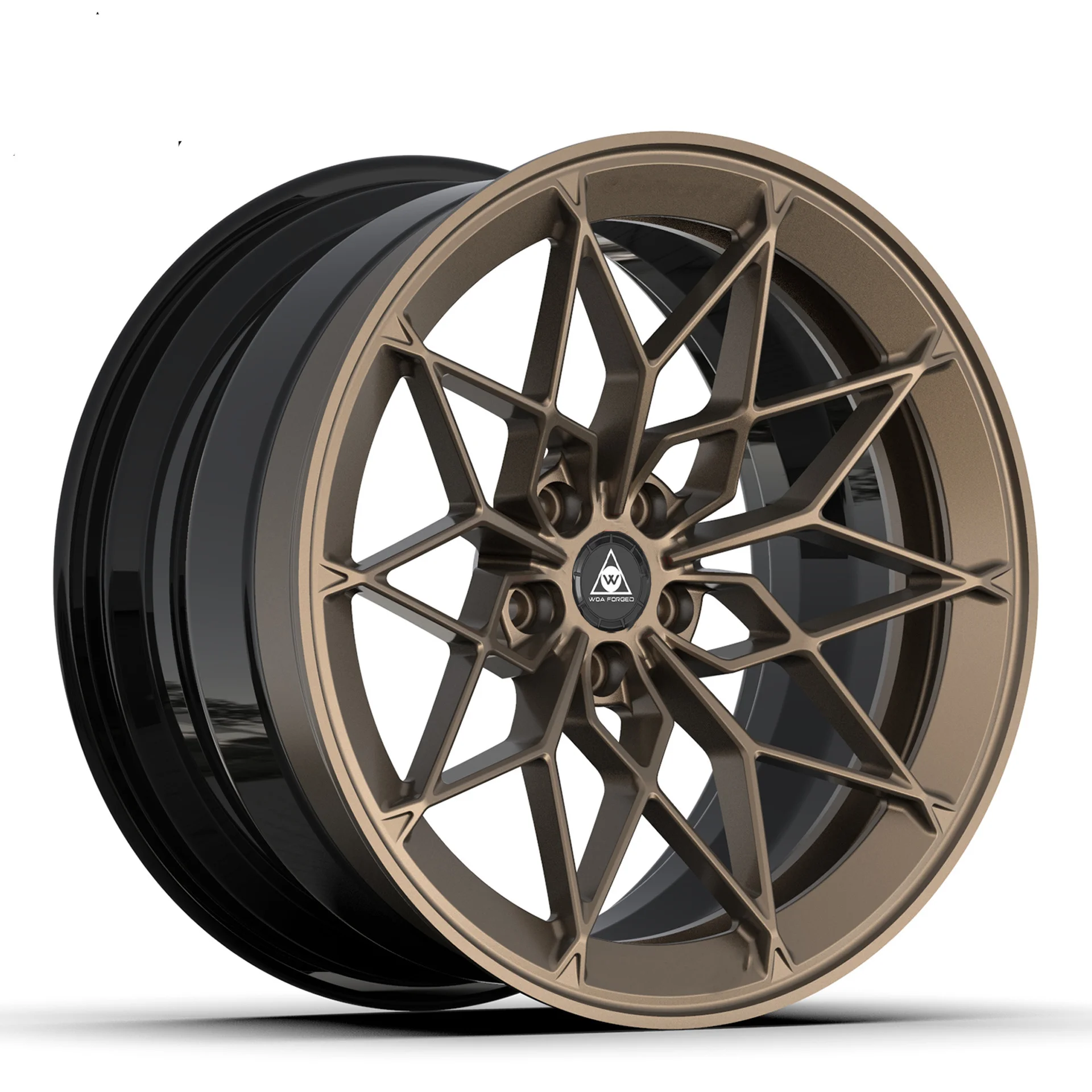 

Wholesale Price Forged Aluminium Alloy Wheels Rim Sport Design Car Wheel Hub 2 Piece Duoblock Forged Wheel for Lamborghini bmw
