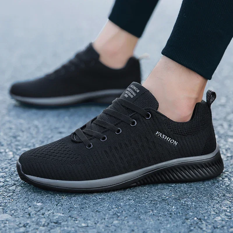 Zapatillas de correr ligeras para hombre y mujer, zapatos transpirables para pareja, zapatos de entrenamiento para caminar y trotar, talla grande