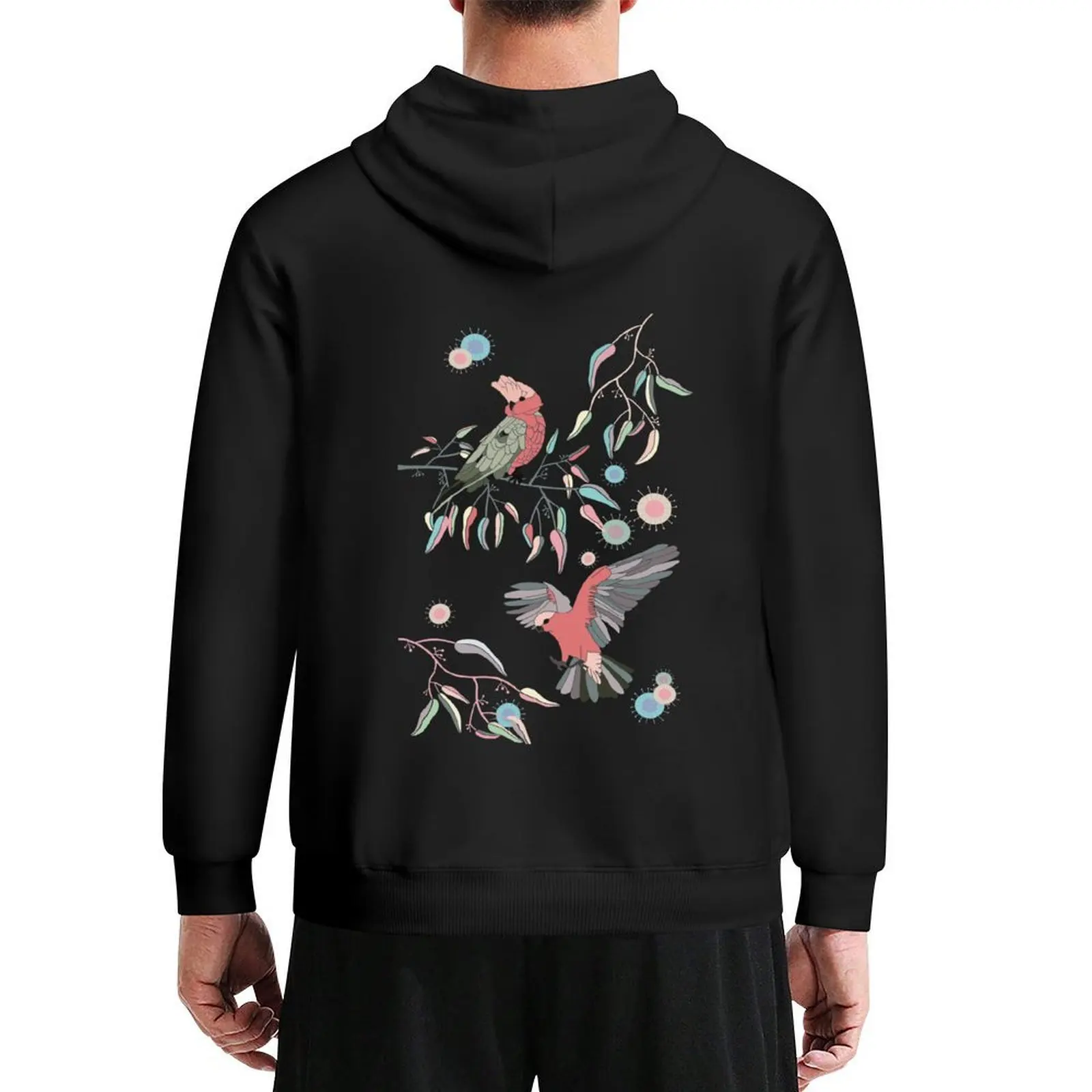 

Australian Galah Cockatoos in Gum Trees Hoodie fashion men men clothes korean style clothes aesthetic clothing men hoodie