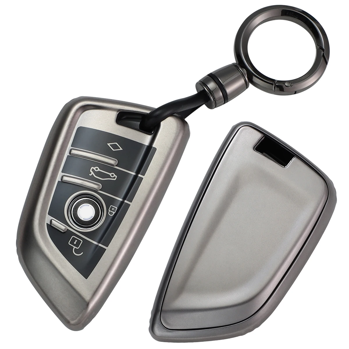 Key Fob Case Cover Men Women Keychain Car Interior Accessories for BMW X1 X2 X3 X5 540I 750I 3 Series