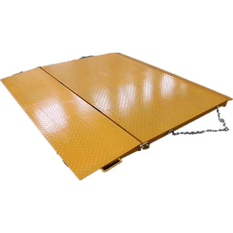 Forklift Container Ramps Used For Full Load Capacity When On Slightly Uneven Ground