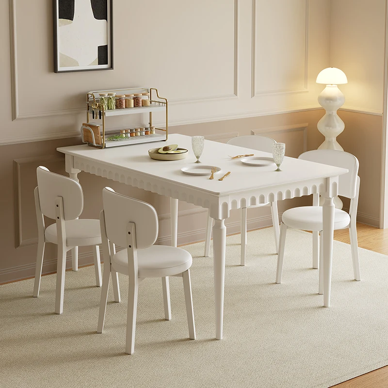 

Nordic Modern Dining Table 8 People Rectangle Organiser Chair Dining Table Wooden Italy Mesas De Comedor Kitchen Furniture