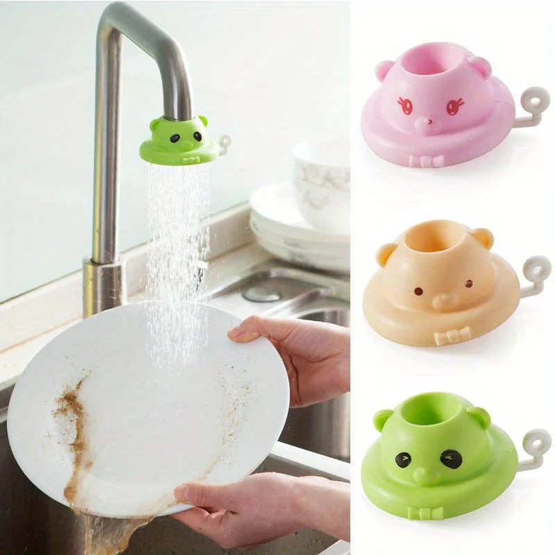360 Rotating Faucet Sprayer Nozzle Sprayers 360 Degree Rotating Adjustable Faucet Extender Sink Faucet Extension Guide