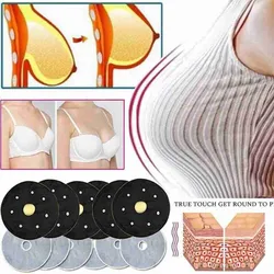 2022 1Pair Melt Magnet Breast Milk Paste Health Effect Chest Point Magnetic Therapy Enhancer Patches Female Breast Lift