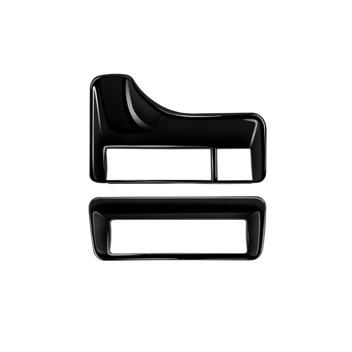 Многофункциональная рамка для кнопки для Toyota SIENTA 10 RHD глянцевый черный