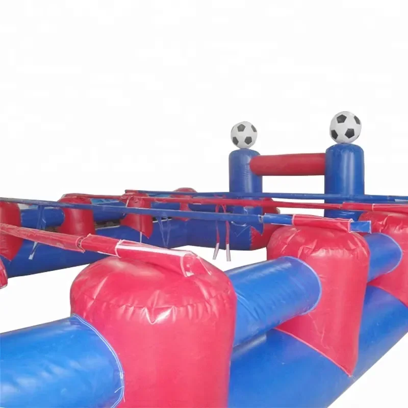 Red and Blue Giant Inflatable Football Sport Games Field for Sale