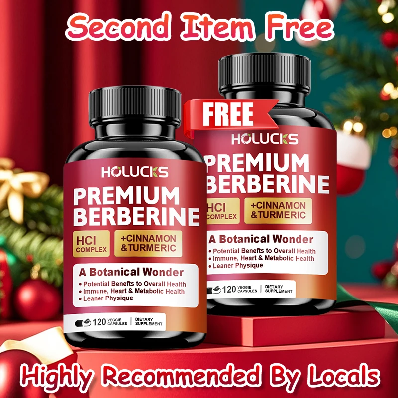 

Pure Berberine Supplement, with Ceylon Cinnamon, for Glucose & Cholesterol Balance, Healthy Metabolism & Cardiovascular Function