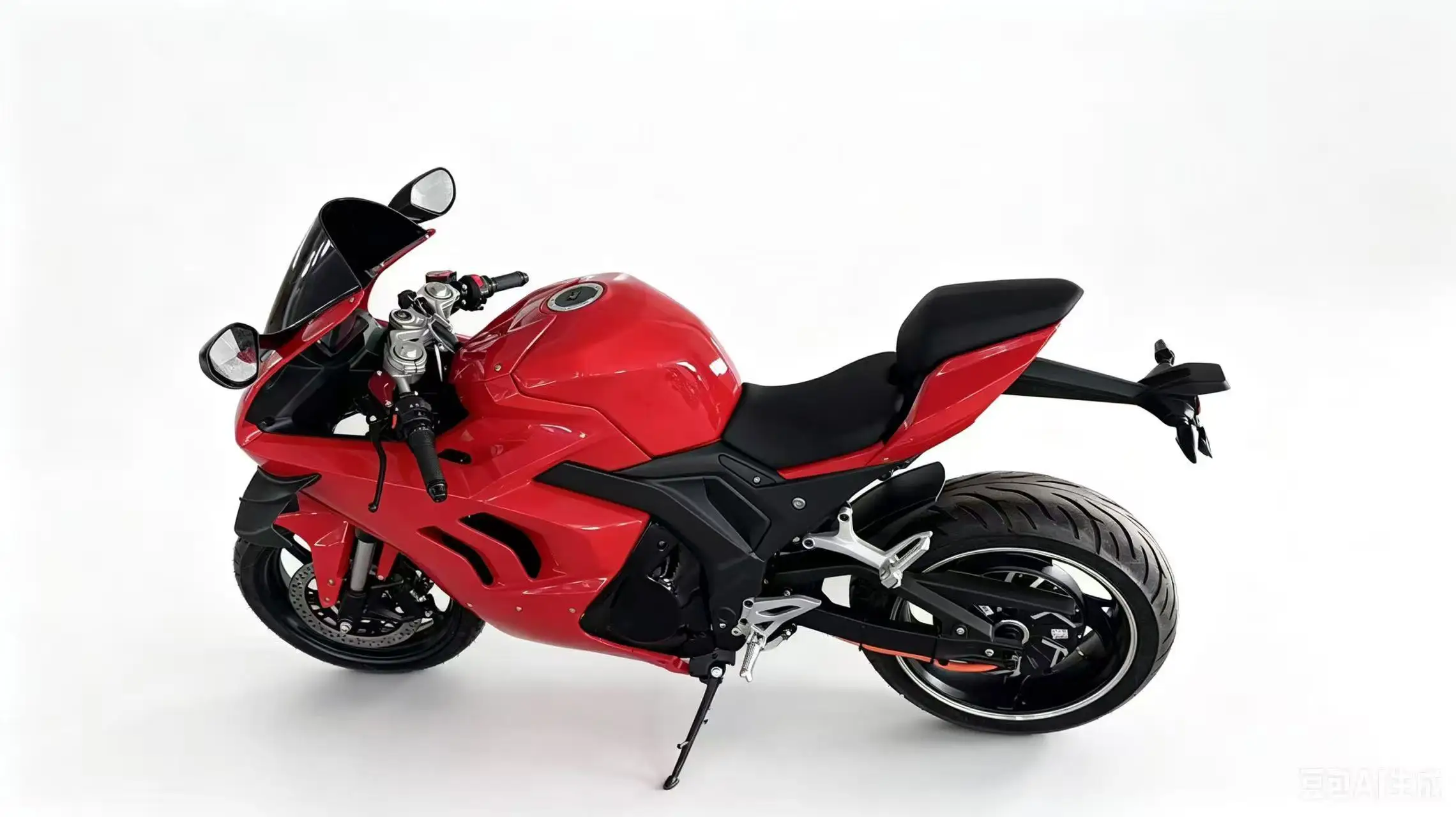 3000W High Speed Electric Racing Motorcycle, Hydraulic Disc Brake IPX5 Waterproof Sport Bike