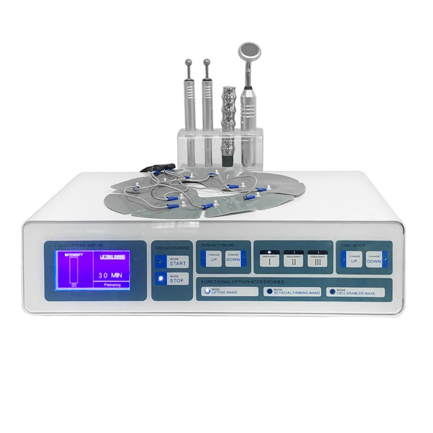 

Многофункциональный биологический микротоковый массажер против старения, лифтинг лица, массажер для ухода за глазами, косметическая машина