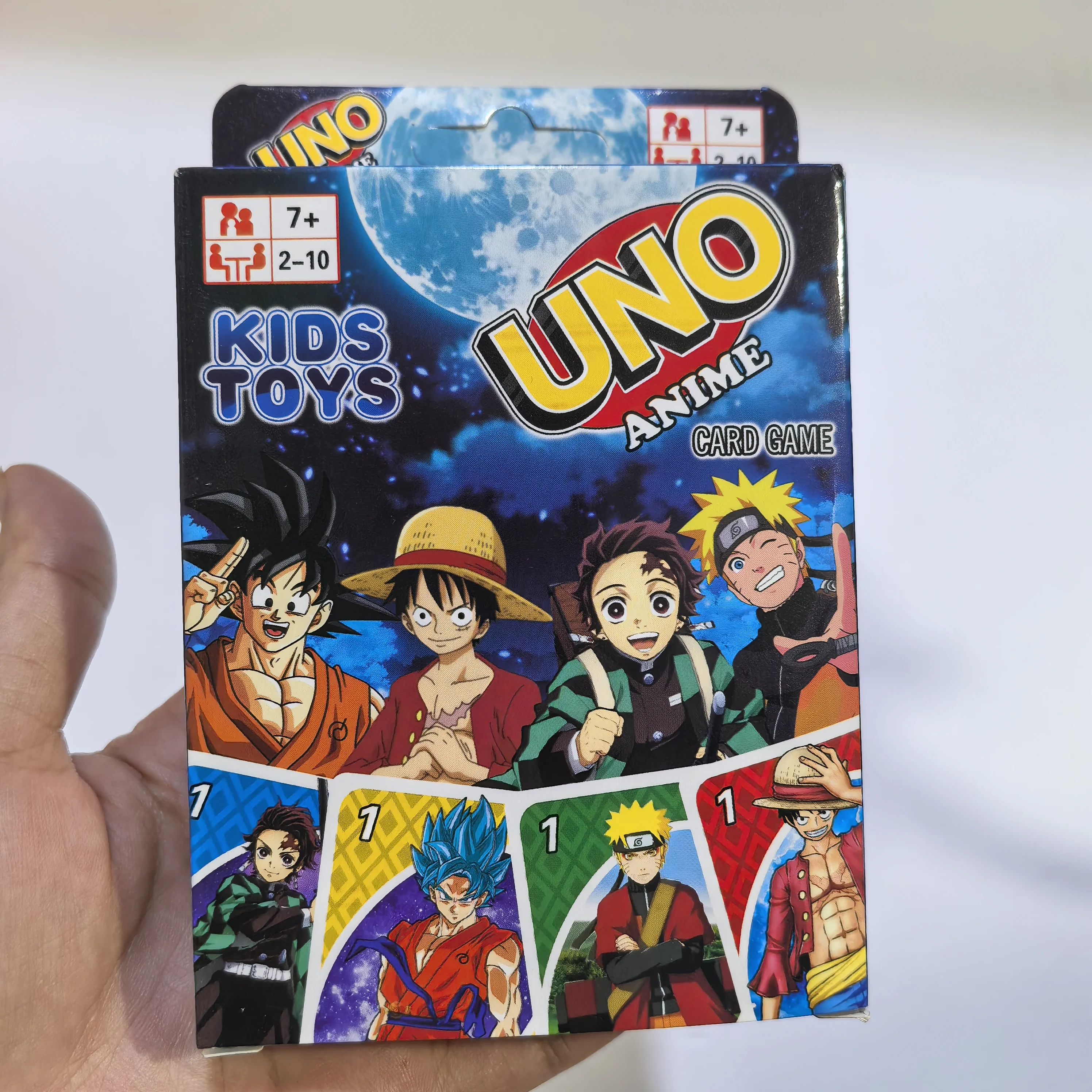 U-N-O Games One Piece Sword & Shield Card Game Family Funny Entertainment Board Game Poker Cards Game Gift Box
