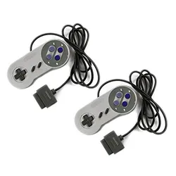 2PCS Joypad Gamepad Controller Pad For Nintendo Super Famicom SNES Fighting Commander Controller for Nintendo