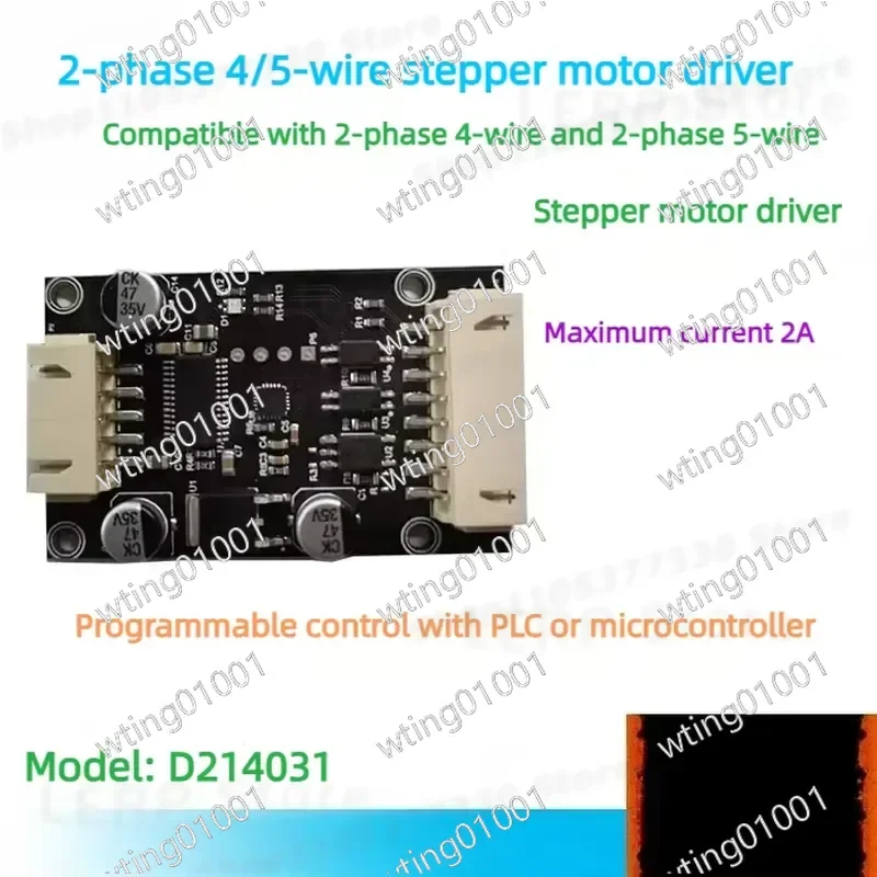 for 24BYJ48 for 28BYJ48 Stepper Motor Driver Board Compatible with MCU Control Supports Four Phase Five Wire and Two Phase