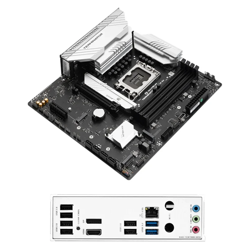 MAXSUN New Computer Components Mainboard B760M D4 with CPU i5 13400F LGA1700 DDR4 [8GB*2] 16GB 3200MHz Motherboard CPU RAMs Kit