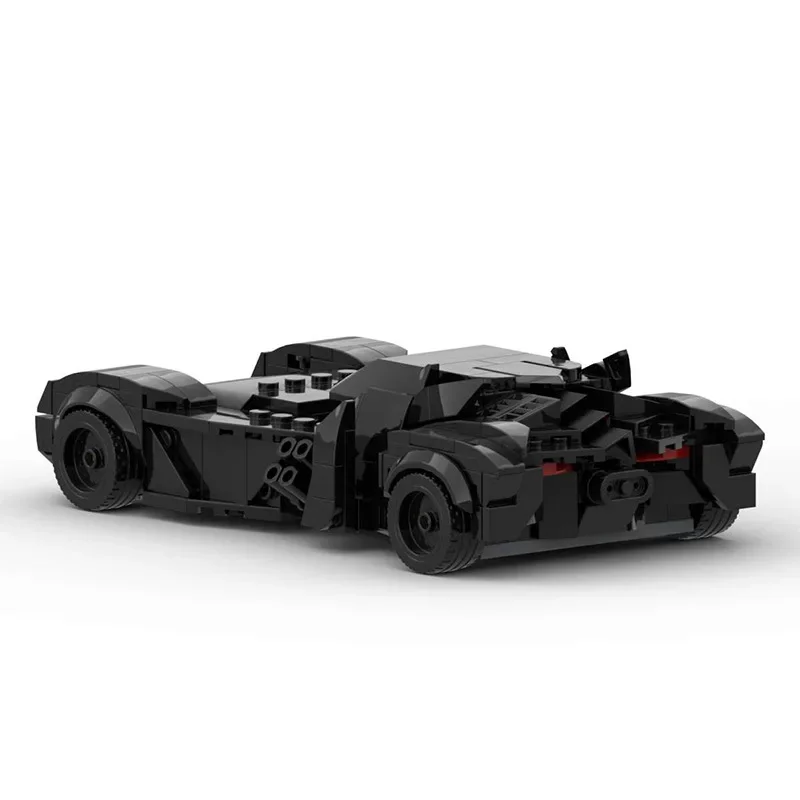 MOC Gotham Knights Batmobile Speed Champions Super Sports Cars Building Blocks Bricks Education Kids Toys Gifts For Boys Girls