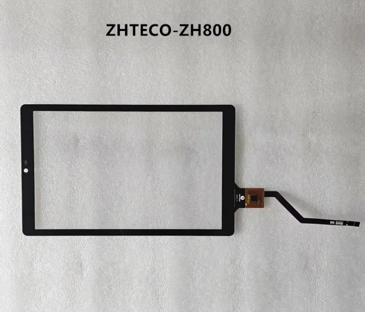 

8-дюймовый стеклянный плоский емкостный сенсорный экран HZY-08003-F6, внешний экран для рукописного ввода, 10 контактов, 200*125 мм