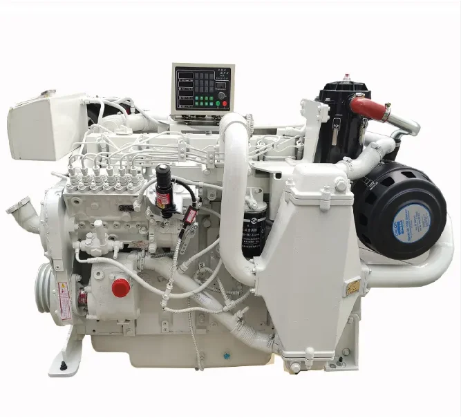 Original 6 Cylinder SDEC Shanghai 200hp 300hp 350hp 400hp 450hp 500hp 600hp Boat Engines for Marine Use
