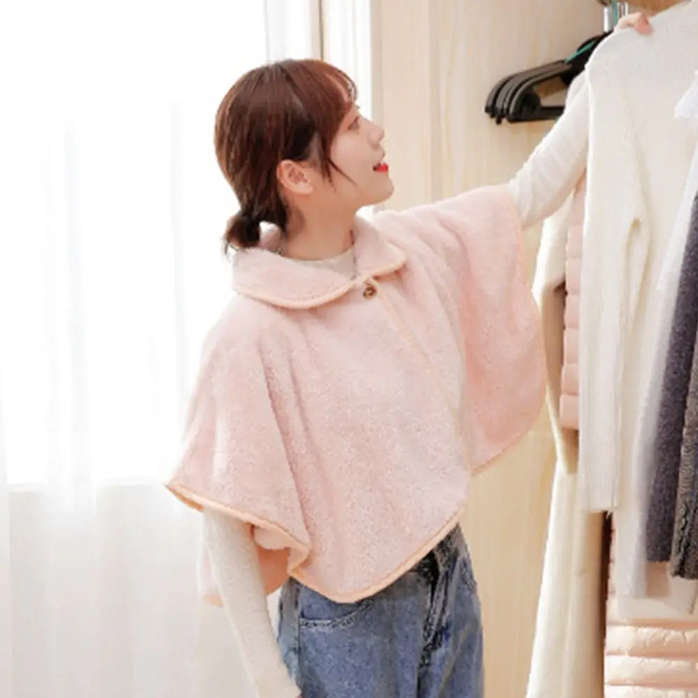 الاتجاه لينة أفخم شال كاذبة طوق حماية العمود الفقري العنقي الخريف الشتاء وشاح دافئ النساء كيب الملابس والاكسسوارات