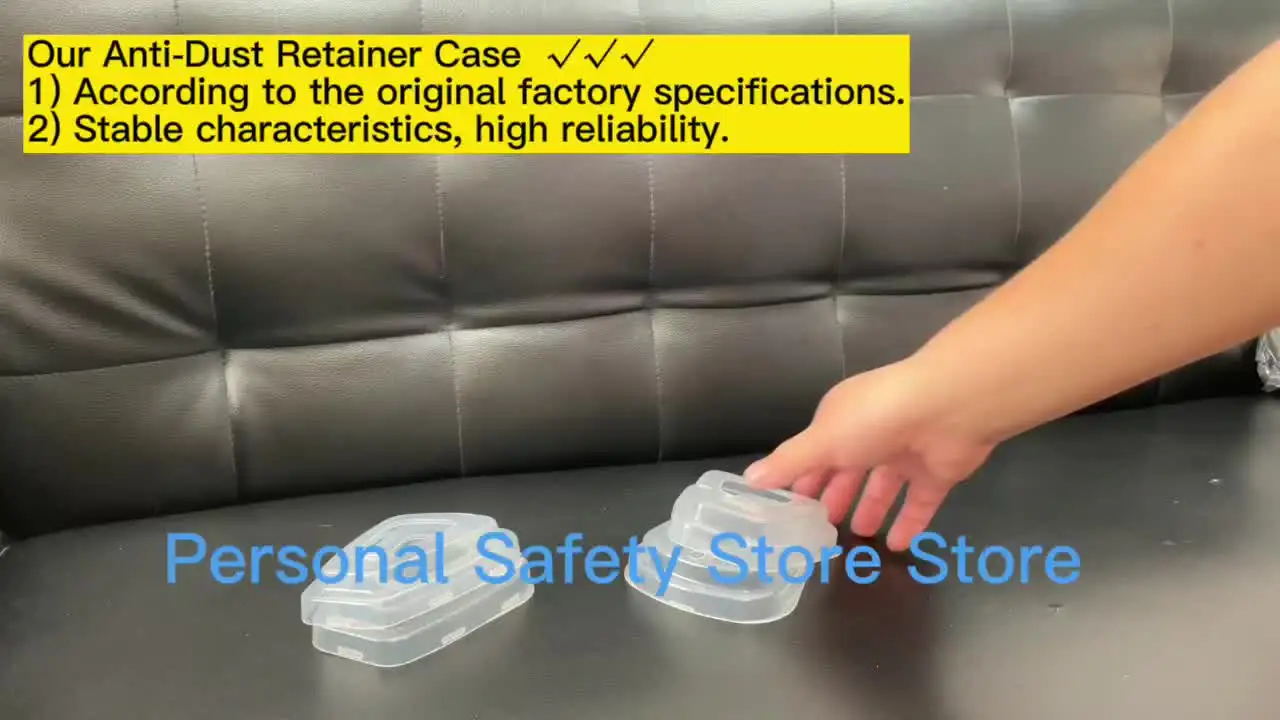 Anti-Dust Retainer กรณีความปลอดภัย Respirator Part 501 อะแดปเตอร์กรองพลาสติกสําหรับ 3M 501 6001 5N11 5P71 6800 7502 6200 หน้ากาก