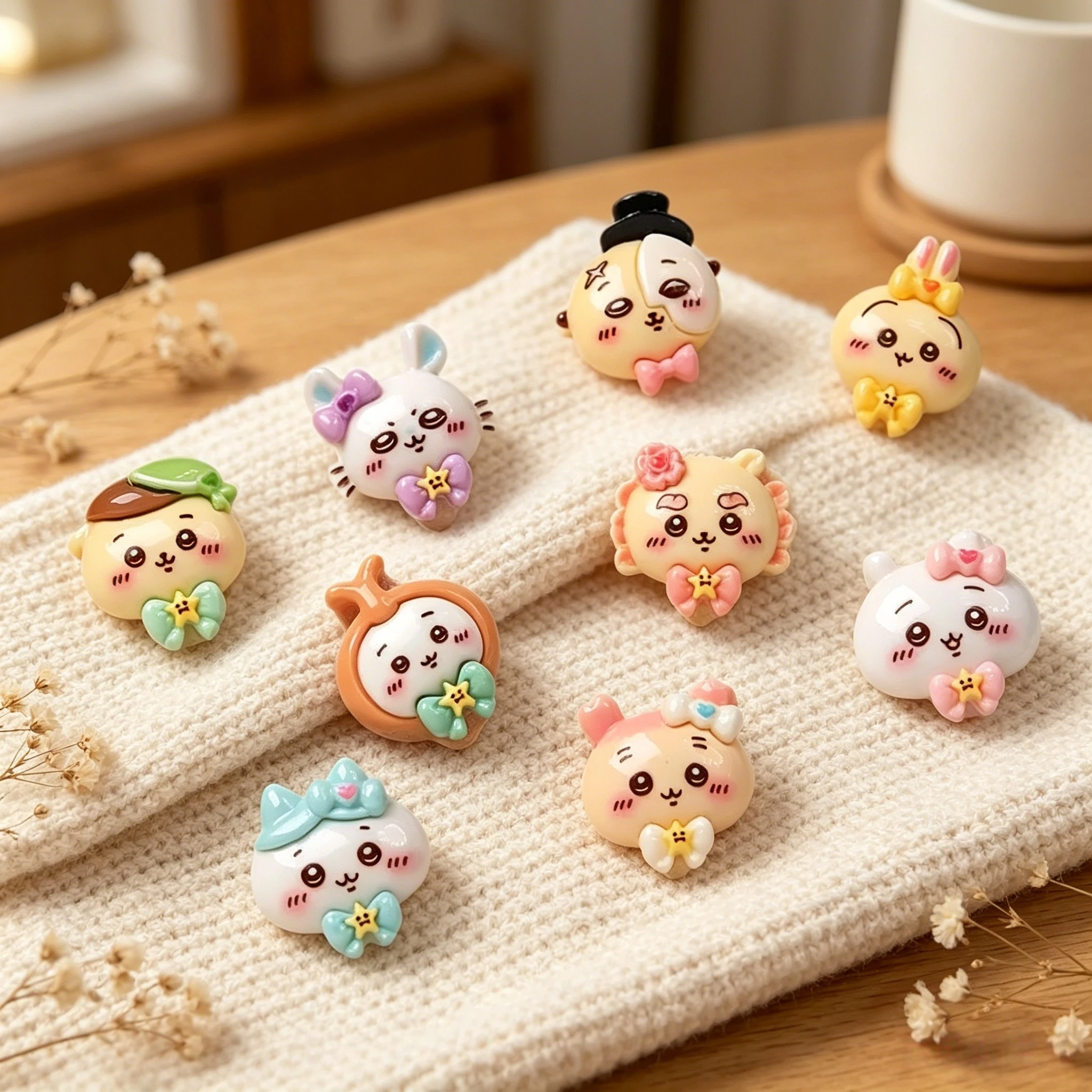 1-100PCS JIYI DIY Art Charm 3D - Phone Accessories Clipart recension och pris