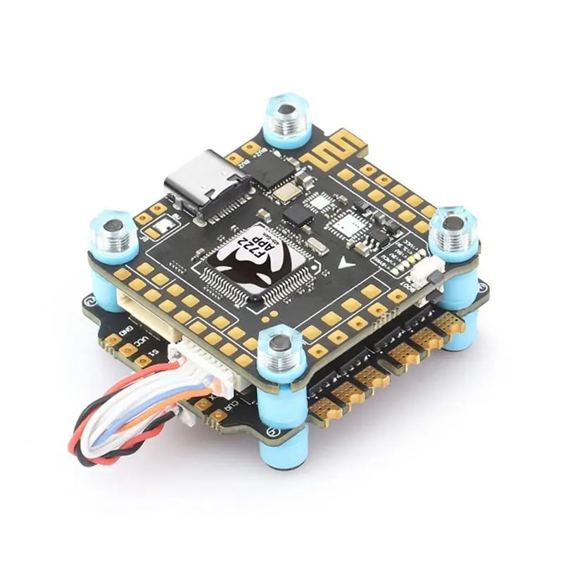-[A51I Digital]F722 APP FC&ESC FPV Stack F722 MK4 APP Flight Controller F65A 128K Blheli32 ESC 3-6S Configure WIFI For RC FPV Dr