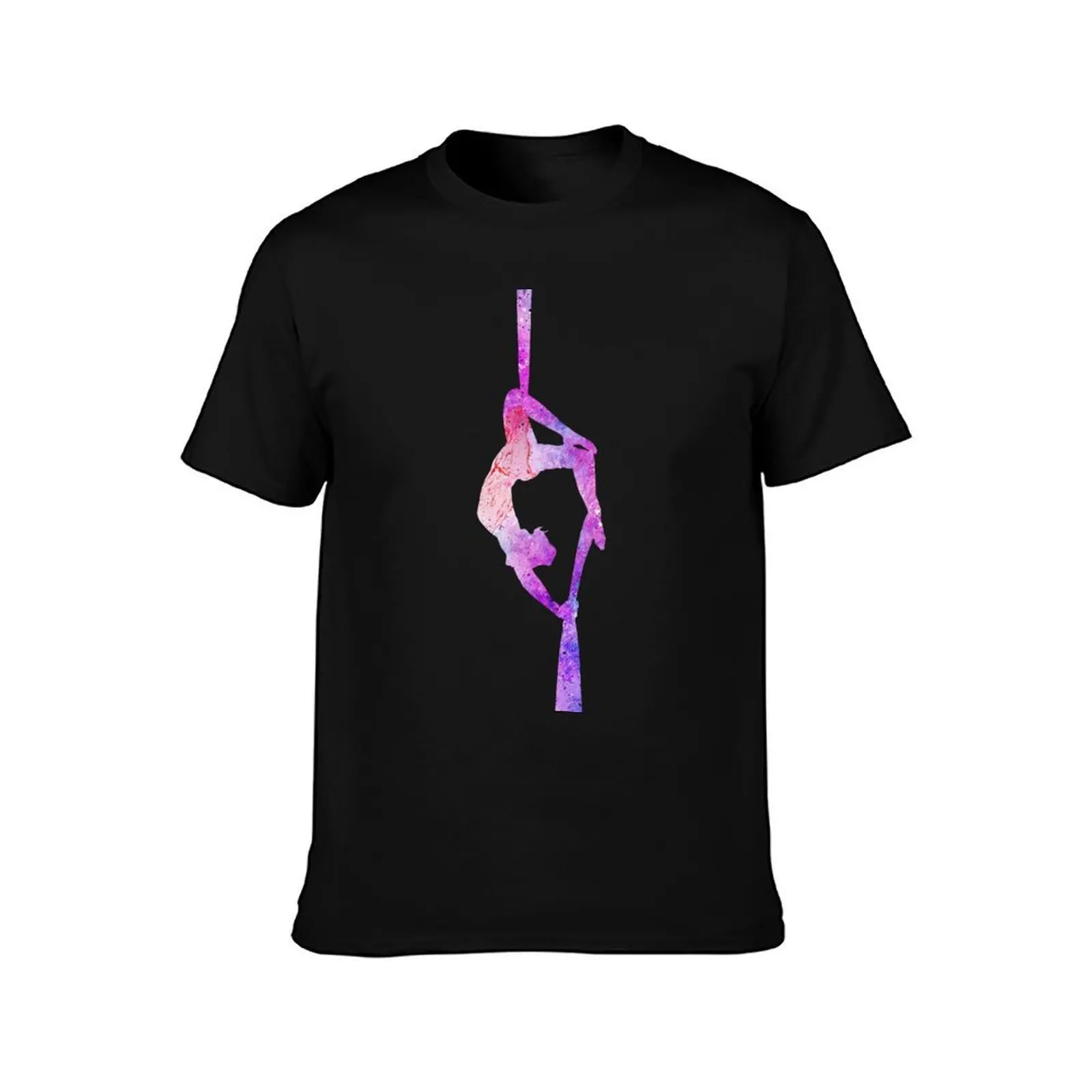 Aerial Silks Artist T-Shirt Basic All Season Solid T-Shirt