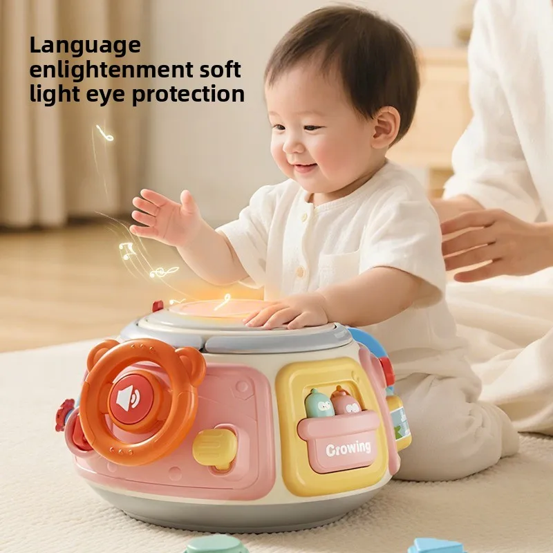 

Развивающие игрушки-гексаэдры для малышей от 0 до 1 года, набор для раннего развития, сундучок с сокровищами