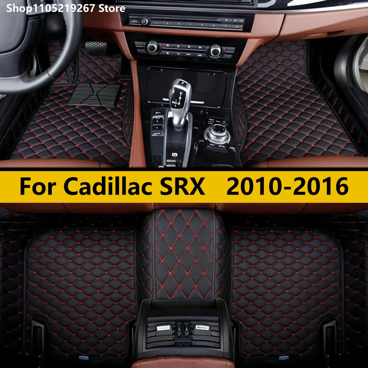 

Car Floor Mats For Cadillac SRX 2016 2015 2014 2013 2012 2011 2010 Auto Accessories Interior Parts Carpets Styling Foot Pads